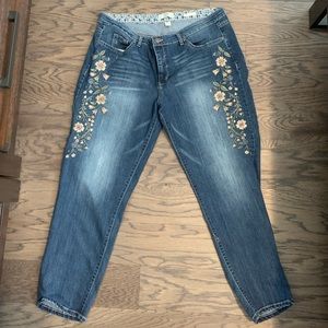 Vintage America Boyfriend Fit Ankle Crop Jeans